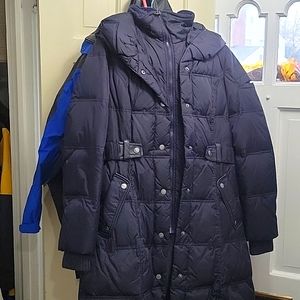 DKNY navy winter coat